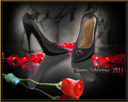 Free Special Edition Je taime Sexy Pumps Stiletto *Diana* - Valentine