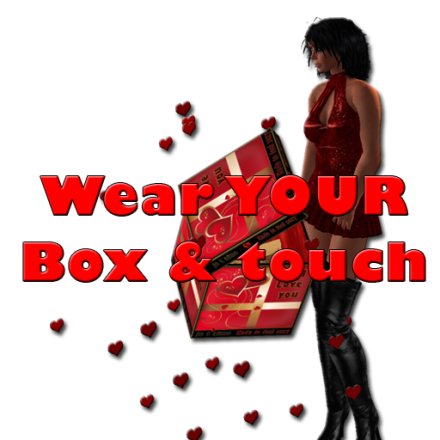 Wear the box and touch to get your product(s)